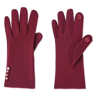 Gants en tricot doux Time and Tru pour femmes Taille unique
