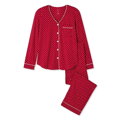 Iyla Women's Pajama 2-Piece Set, Sizes S-XL