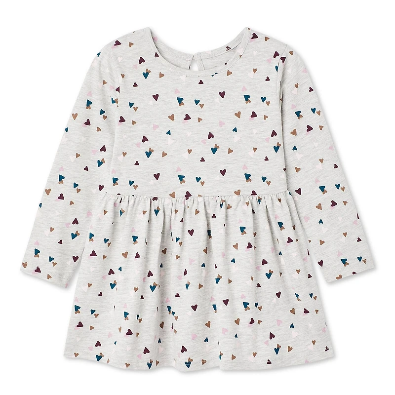 George Toddler Girls' Long Sleeve Dress, Sizes 2T-5T