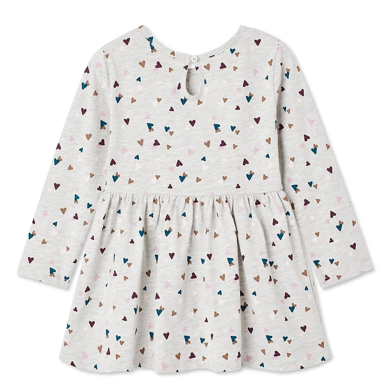 George Toddler Girls' Long Sleeve Dress, Sizes 2T-5T