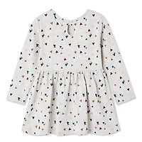 George Toddler Girls' Long Sleeve Dress, Sizes 2T-5T