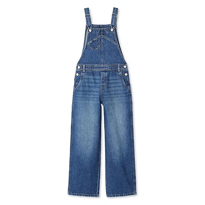 George Girls' Relaxed Denim Overall