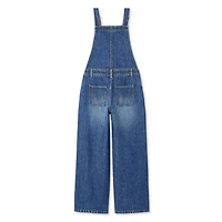 George Girls' Relaxed Denim Overall