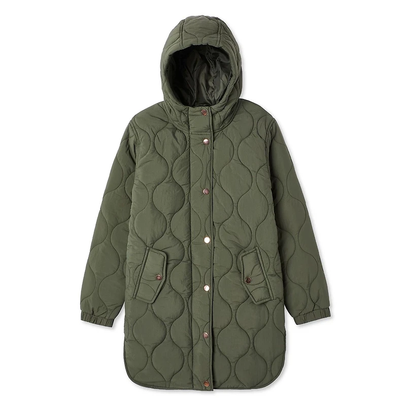 George Girls' Longline Transitional Jacket, Sizes XS-XL