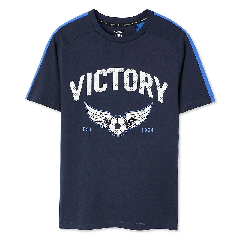 Athletic Works Boys' Cut and Sew Tee
