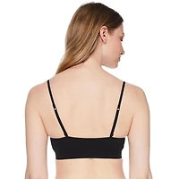 George Women's Seamless Bralette with Lace Trim, Sizes S-XXL