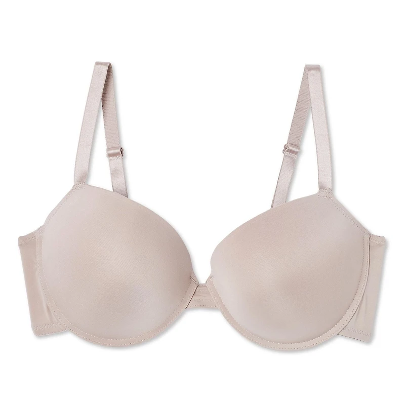 Soutien-gorge pigeonnant moulé en microfibre George Plus pour femmes Tailles 38C-42DD