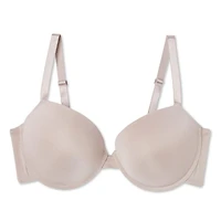 Soutien-gorge pigeonnant moulé en microfibre George Plus pour femmes Tailles 38C-42DD