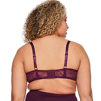 George Women's Plus Molded Lace T-Shirt Bra, Sizes 38C-42DD