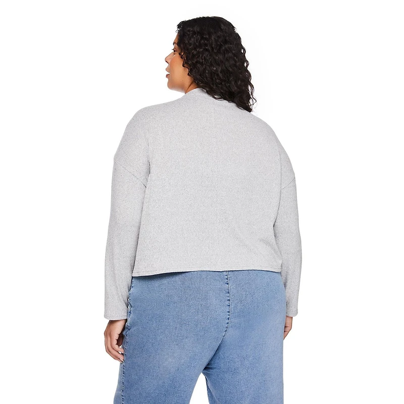 Cardigan en tricot hacci George Plus pour femmes Tailles 1X-4X