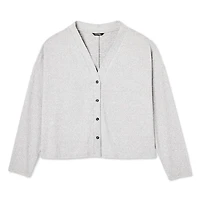 Cardigan en tricot hacci George Plus pour femmes Tailles 1X-4X