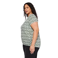 George Women's Plus V-Neckline Tee