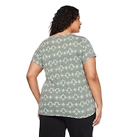 George Women's Plus V-Neckline Tee