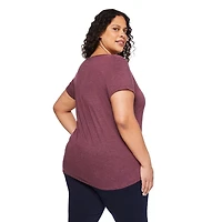 T-shirt avec encolure en V George Plus pour femmes