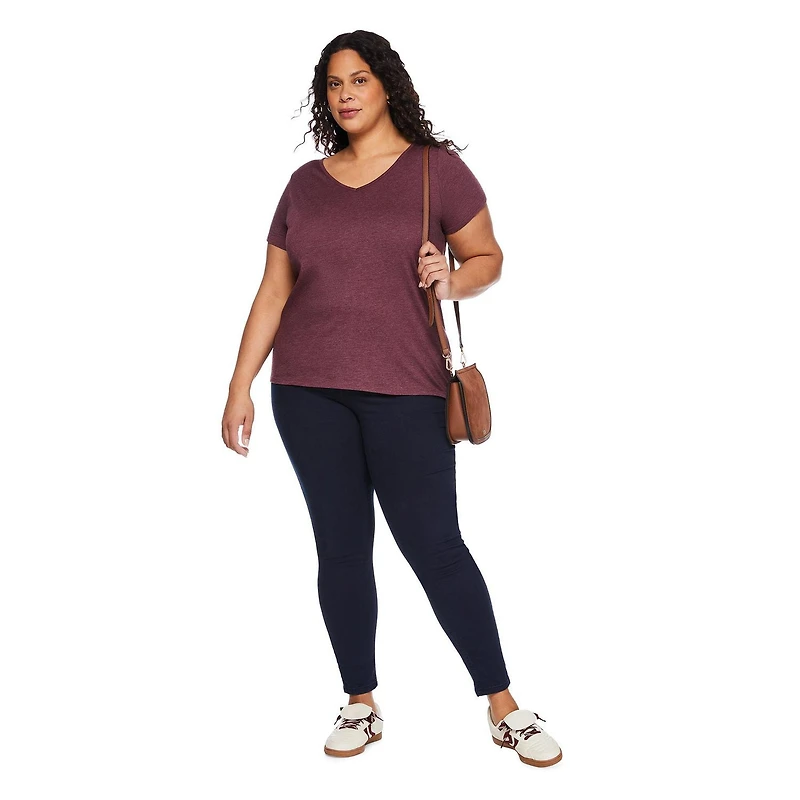 T-shirt avec encolure en V George Plus pour femmes