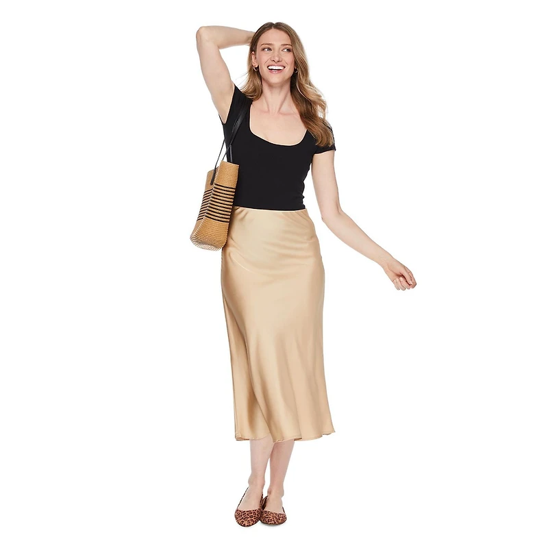 George Women's Satin Skirt