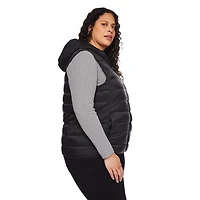 Doudoune sans manches compacte George Plus pour femmes Tailles 1X-4X