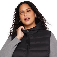 Doudoune sans manches compacte George Plus pour femmes Tailles 1X-4X