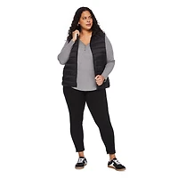 Doudoune sans manches compacte George Plus pour femmes Tailles 1X-4X
