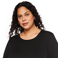 Robe à manches 3/4 George Plus pour femmes