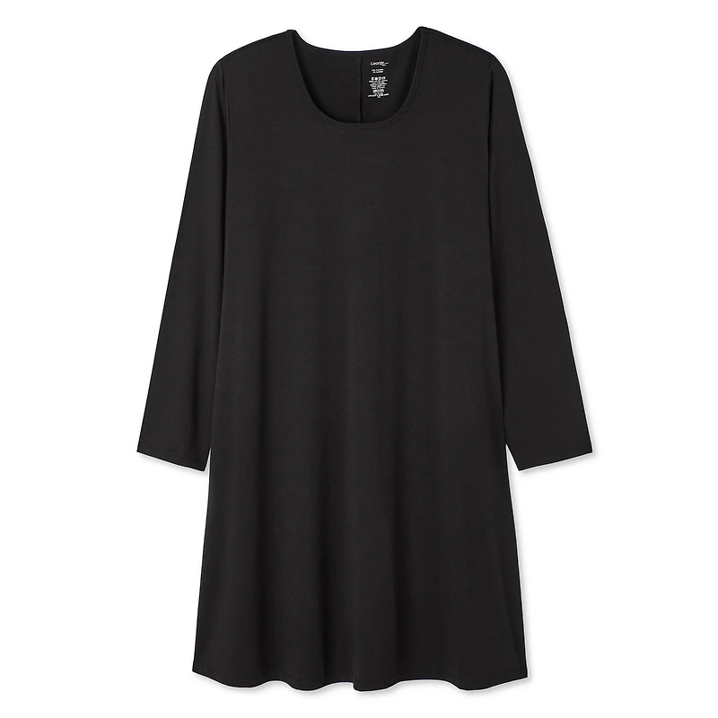 George Women's Plus 3/4 Sleeve Dress