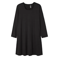 George Women's Plus 3/4 Sleeve Dress