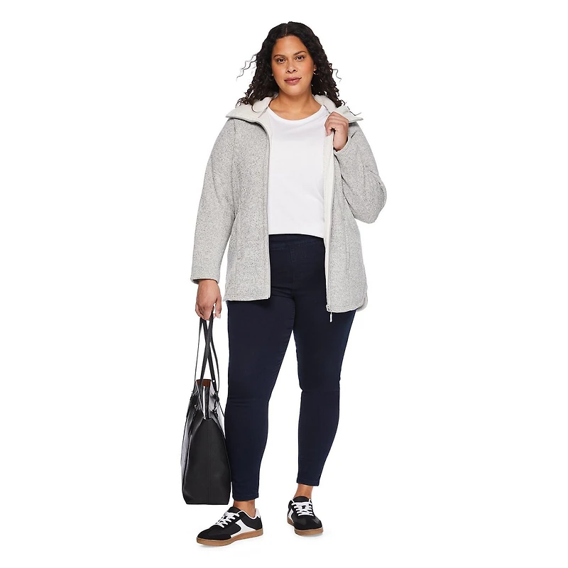 George Women's Plus Fleece Sweater