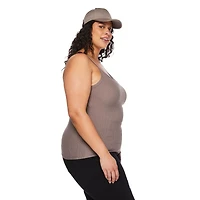 George Women's Plus Rib Tank, Sizes 1X-4X