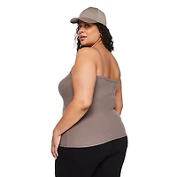 George Women's Plus Rib Tank, Sizes 1X-4X