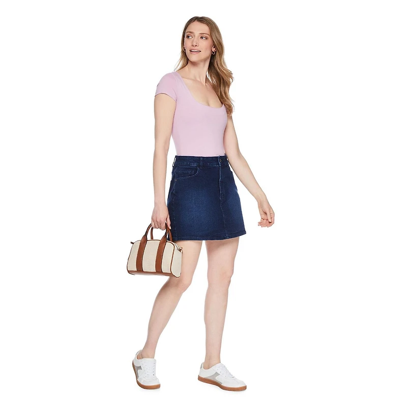 Jupe en denim George pour femmes Tailles 2-18