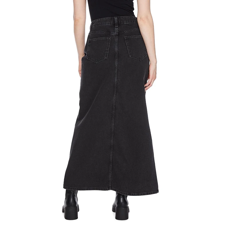 George Women's Denim Maxi Skirt
