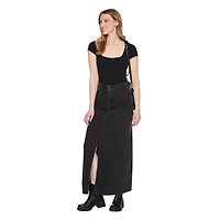 George Women's Denim Maxi Skirt