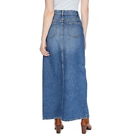 George Women's Denim Maxi Skirt, Sizes 2-18