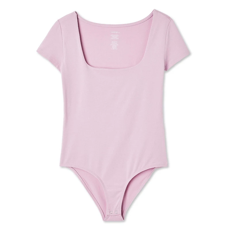George Women's Scoop Neckline Bodysuit, Sizes XS-XXL