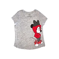 T-shirt pour femme gris chiné Chill Minnie