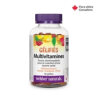 Webber Naturals® Multivitamin Orange · Raspberry · Lemon
