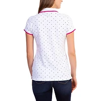 U.S. POLO ASSN Women's Dot Print Polo