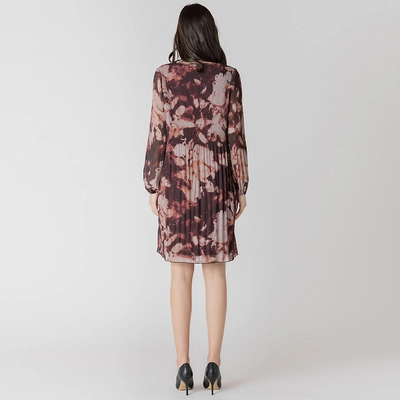 Devoted Long sleeve V neck mini dress, dress