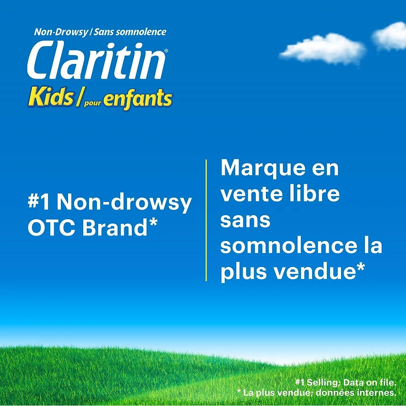 Claritin Kids Syrup Allergy Medicine - 24 Hour Non-Drowsy Kids Allergy Medication, Antihistamines For Kids, Fast Allergy Relief Of Itchy Watery Eyes, Sneezing, Runny Nose, Itchy Skin and Hives, 120 mL