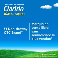 Claritin Kids Syrup Allergy Medicine - 24 Hour Non-Drowsy Kids Allergy Medication, Antihistamines For Kids, Fast Allergy Relief Of Itchy Watery Eyes, Sneezing, Runny Nose, Itchy Skin and Hives, 120 mL