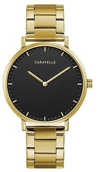 Montre Caravelle dorée pour hommes