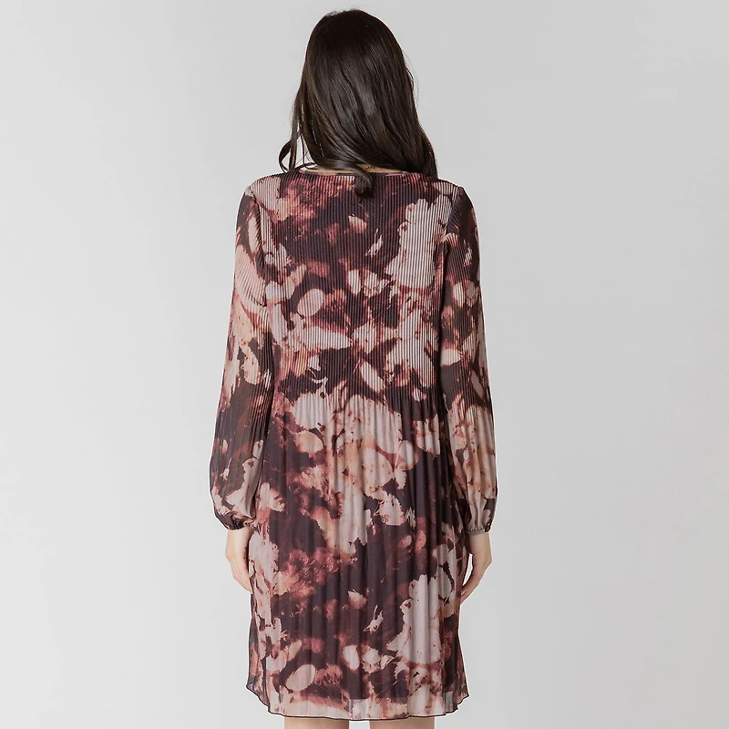Devoted Long sleeve V neck mini dress, dress