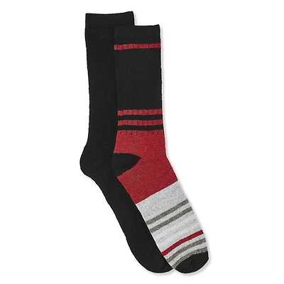 Lot de 2 paires de mi-chaussettes coussinées George pour hommes