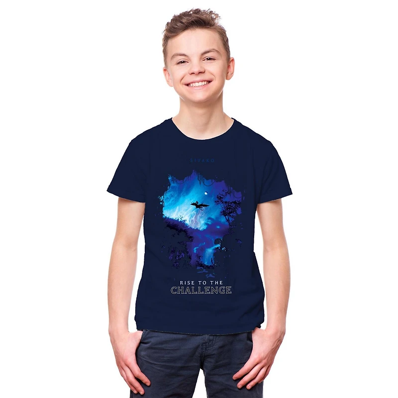 Boys Avatar Rise To The Challenge Short Sleeve T-Shirt, Sizes: XS-XL