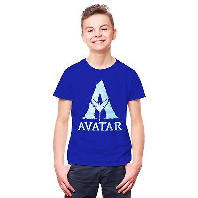 T-shirt à manches courtes Avatar pour garçon Tailles: TP-TG