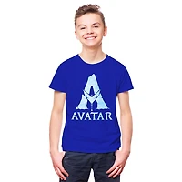 T-shirt à manches courtes Avatar pour garçon Tailles: TP-TG