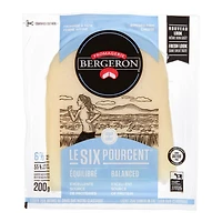 Fromage à pâte ferme affiné Six Percent de Fromagerie Bergeron à 6 % M.G.