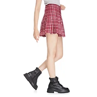 Jupe plissée No Boundaries pour femmes