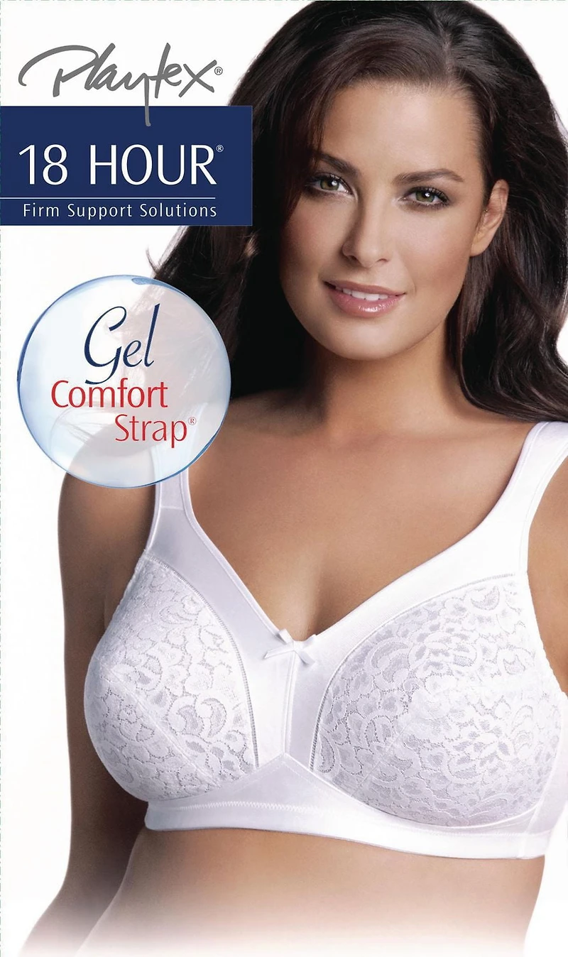 Playtex 18 Hour Lace-Cup Wire-Free Bra, C38
