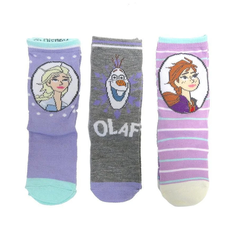 Mi-chaussettes La Reine des neiges 2 de Disney pour filles en paq. de 3